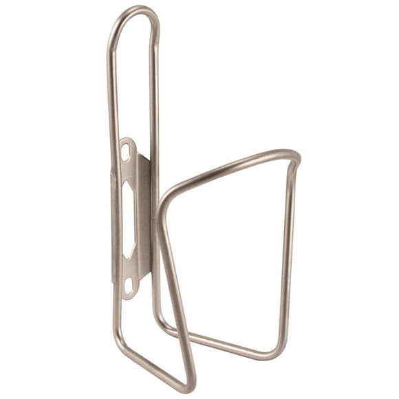Planet Bike Stainless Water Bottle Cage - Silver Silver