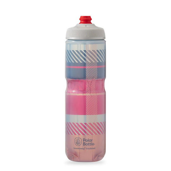 Polar/Hydrapak Breakaway Insulated 24oz Water Bottle 710ml / 24oz Red/Orange