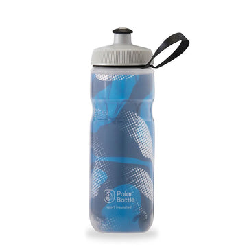 Polar/Hydrapak Sport Insulated 20oz Water Bottle 591ml / 20oz Blue/Silver