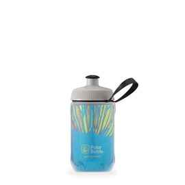 Polar/Hydrapak Kid's Insulated 12oz Water Bottle 350ml / 12oz Azure Blue