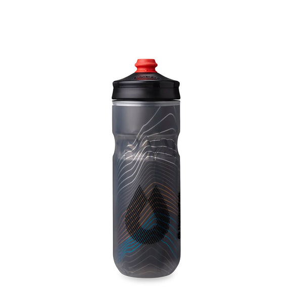 Hydrapak Polar Surge Ascent Insulated Water Bottle - 20oz Black