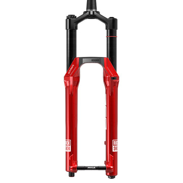 RockShox ZEB Ultimate Charger 3.2 RC2 Suspension Fork - 29" 150mm 15x110mm 44mm Offset Linear XL Air Spring Electric Red B1