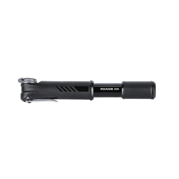 Topeak Mini Roadie DA Hand Pump PV 120psi 7.2` Aluminum Black