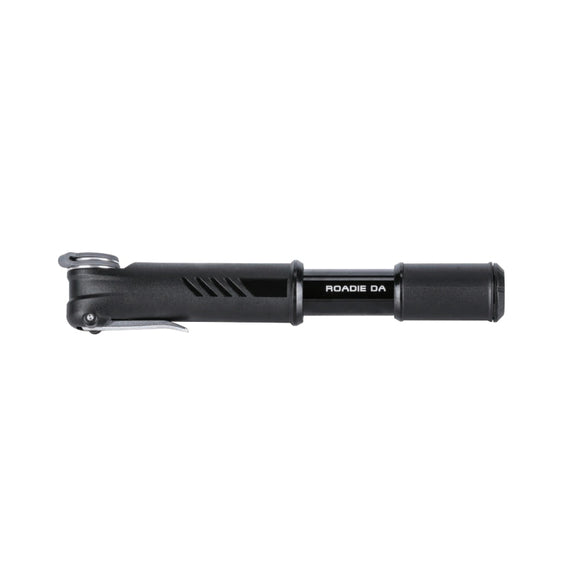 Topeak Mini Roadie DA Hand Pump PV 120psi 7.2` Aluminum Black