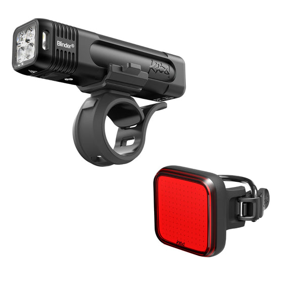 Knog Blinder 700/Blinder Square Headlight/Taillight Set