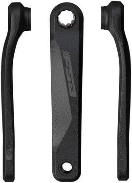 Full Speed Ahead CK-320 Ebike Crank Arm Set - Bosch Gen 3 BNI 165mm w/o bolts BLK