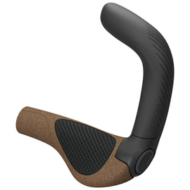 Ergon GP5 Evo BioKork Grips - Lock-On Small Black/Tan