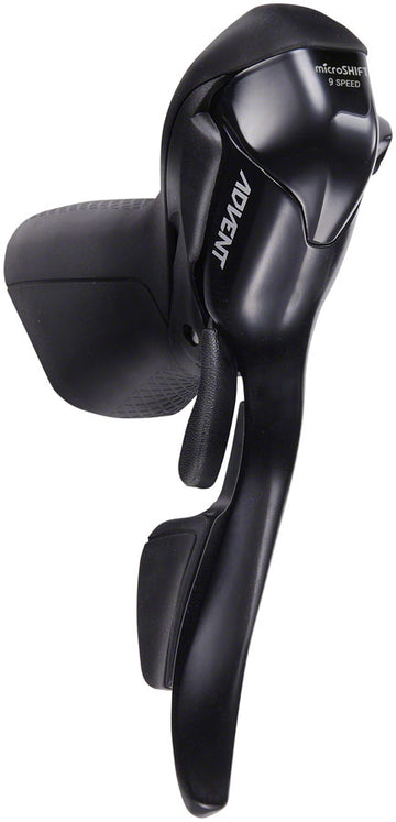 microSHIFT ADVENT Right Drop Bar Shifter Lever - 9 Speed BLK ADVENT Compatible Only