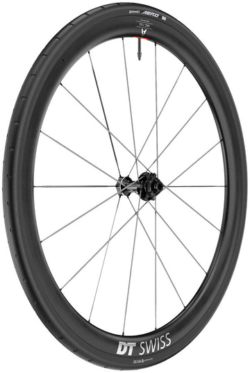 DT Swiss ARC 1100 Spline CS 38 Front Wheel - 700 12 x 100mm Center-Lock BLK WTS w/Aero 111 Tire