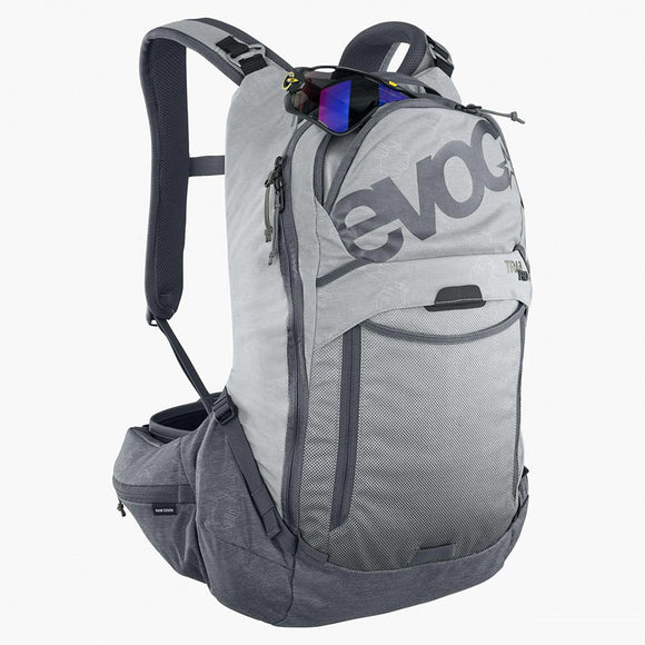 EVOC Trail Pro 16 Protector backpack 16L Stone/Carbon Grey SM