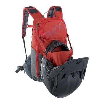 EVOC Ride 12 Hydration Bag Volume: 12L Bladder: Included (2L) Chili Red/Carbon Grey