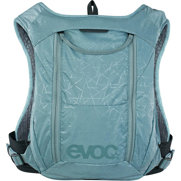 EVOC Hydro Pro 1.5 + 1.5l Bladder Hydration Vest Volume: 1.5L Bladder: Included (1.5L) Steel