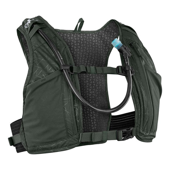 EVOC Hydro Pro 1.5 + 1.5l Bladder Hydration Vest Volume: 1.5L Bladder: Included (1.5L) Dark Olive