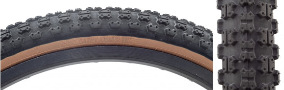 Tioga Comp III Tire - 20 x 1.75 Clincher Wire Black/Tan 60tpi