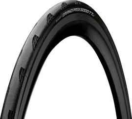 Continental Grand Prix 5000 TT TR Tire - 700 x 25 Tubeless Folding BLK BLKChili Vectran Breaker LazerGrip ACT