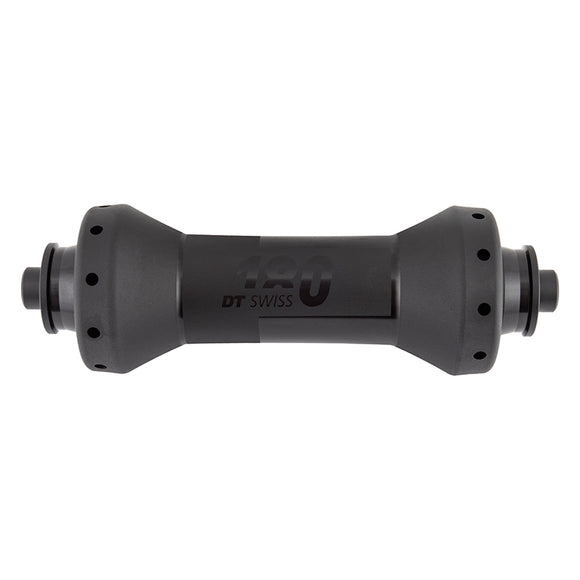DT Swiss 180 Front Hub - QR x 100mm Rim Brake Black 20h Straight Pull