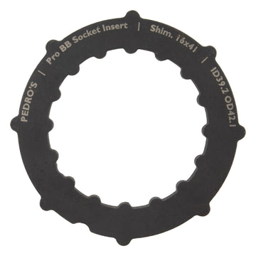 Pedros Pro BB Socket System Insert BB Adapter Tool Black 16-Notch 41mm 6460762 Shimano