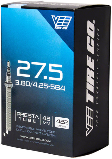 Vee Tire Co. Tube - Plus Size 27.5 x 3.80 - 4.25 40mm Presta Valve