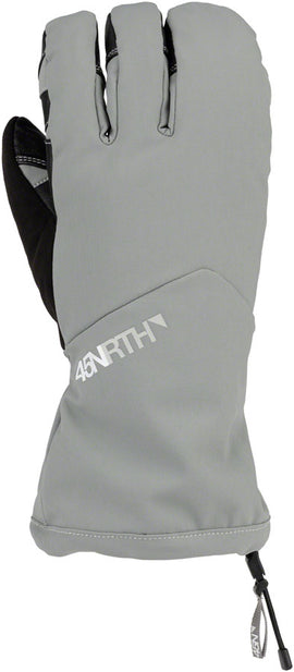 45NRTH 2024 Sturmfist 4 Gloves - Glacial Grey Lobster Style Small