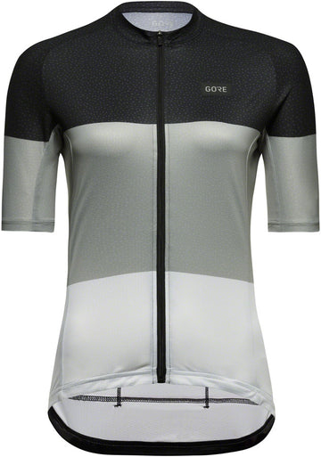 Gorewear Spirit Stripes Jersey - Black/Lab Gray Women's Small 4/6