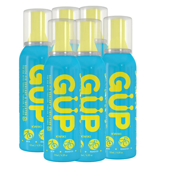 Gup Kwiki Sealant + Inflate (Speed Adapter) 6-Pack