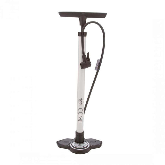 Planet Bike Comp 2.0 Floor Pump: White