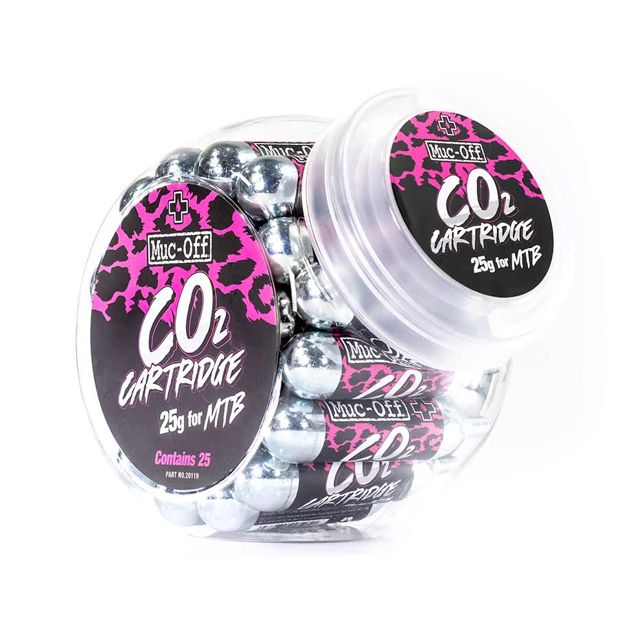 Muc-Off CO2 Cart 25g Threaded 25/Count