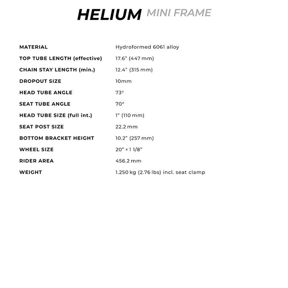 Radio Raceline Helium Mini Galactic ice purple 17.6''