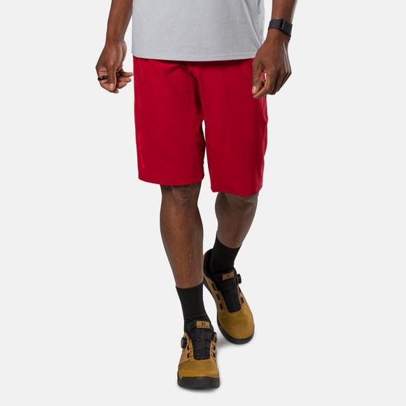 Men's Summit Shell Shorts - RED DAHLIA / 28