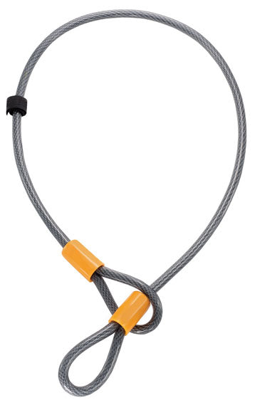 OnGuard Akita Cable: 4' x 10mm Gray/Orange
