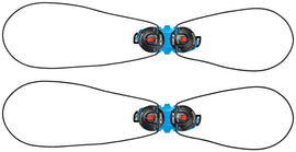 SIDI Tecno-3 Push Double System Pair - Blue/Black
