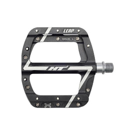 HT Components ANS08 Leap Platform Pedals Body: Aluminum Spindle: Cr-Mo 9/16'' Black Pair