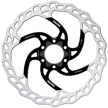 Galfer 180mm Rotor Center Lock 2.0mm Black/Silver