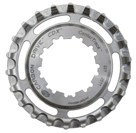 Gates Carbon Drive CDX CenterTrack Freehub 9-Spline Rear Sprocket - 22t Shimano 9-Spline Silver