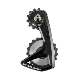 CeramicSpeed OSPW RS Alpha Pulley Wheel System Shimano Dura-Ace 9250/Ultegra 8150 - ALPHA Aluminum Pulley Carbon Cage Silver