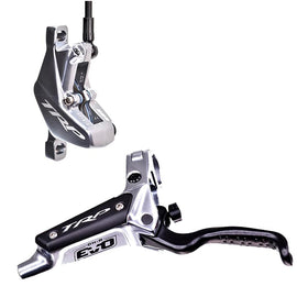TRP DH-R EVO HD-M846 Disc Brake and Lever - Rear Hydraulic Post Mount Silver