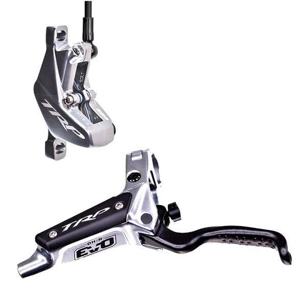 TRP DH-R EVO HD-M846 Disc Brake and Lever - Rear Hydraulic Post Mount Silver