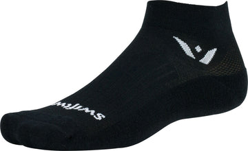 Swiftwick Pursuit Ankle Socks - Black Small
