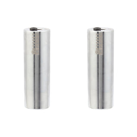 Odyssey MPEG 14mm Pegs with 3/8" Adaptor Sold In Pairs Chrome