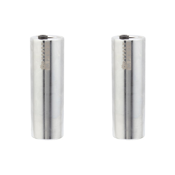 Odyssey MPEG 14mm Pegs with 3/8" Adaptor Sold In Pairs Chrome