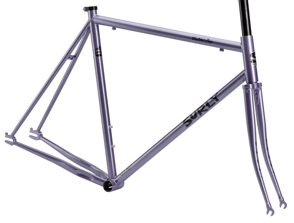 Surly Steamroller Frameset - 700c Steel Anxious Lavender 56cm