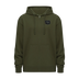 Thowback Zip-up Hoodie - Army / S