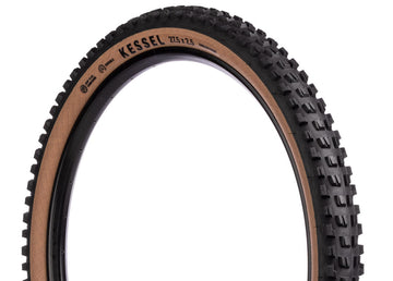 Teravail Kessel Tire - 27.5 x 2.5 Tubeless Folding Tan Durable Grip Plus Compound