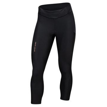 Women's Sugar Thermal Cycling Crop Leggings - BLACK / XXL