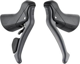 microSHIFT Sword Drop Bar Shifter/Brake Lever Set - 1x 10-Speed Sword Compatible Gray Version B