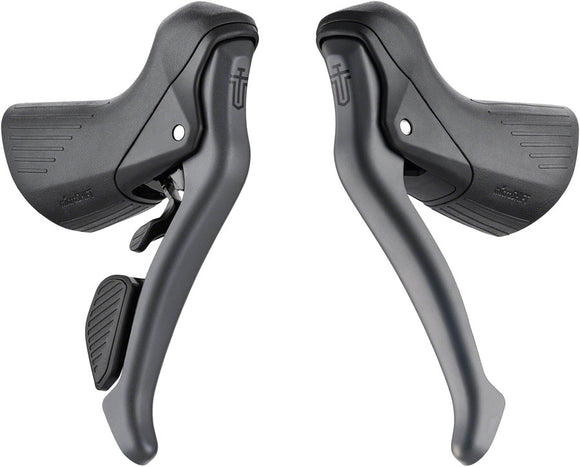 microSHIFT Sword Drop Bar Shifter/Brake Lever Set - 1x 10-Speed Sword Compatible Gray Version B