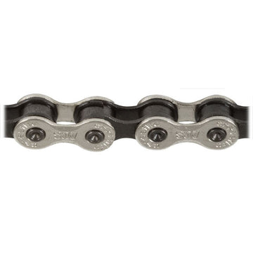 ACS Crossfire Chain - Single Speed 1/2" x 1/8" 106 Links Silver