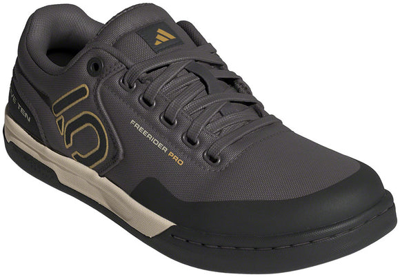 Five Ten Freerider Pro Canvas Flat Shoes - Men's Charcoal/Carbon/Oat 7.5