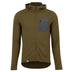 Men's Summit Hooded Thermal Jersey - DARK OLIVE/PHANTOM / XXL
