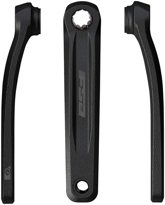 Full Speed Ahead CK-320 Ebike Crank Arm Set - ISIS 170mm without bolts Black
